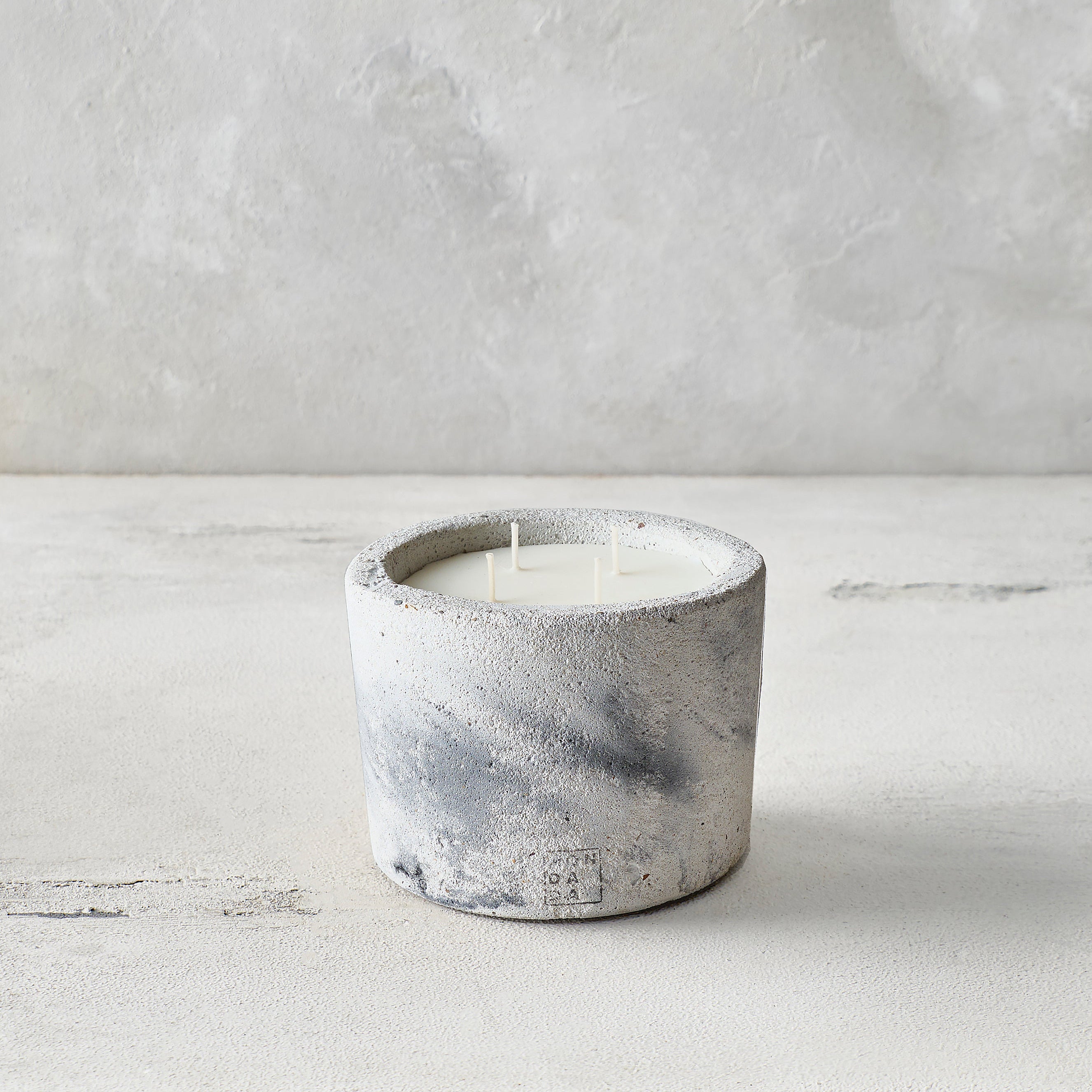 INDOOR MINÉREL SMALL CANDLE - GREY