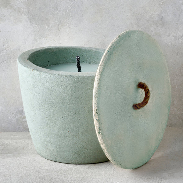 XL OUTDOOR MINÉREL CANDLE WITH COVER