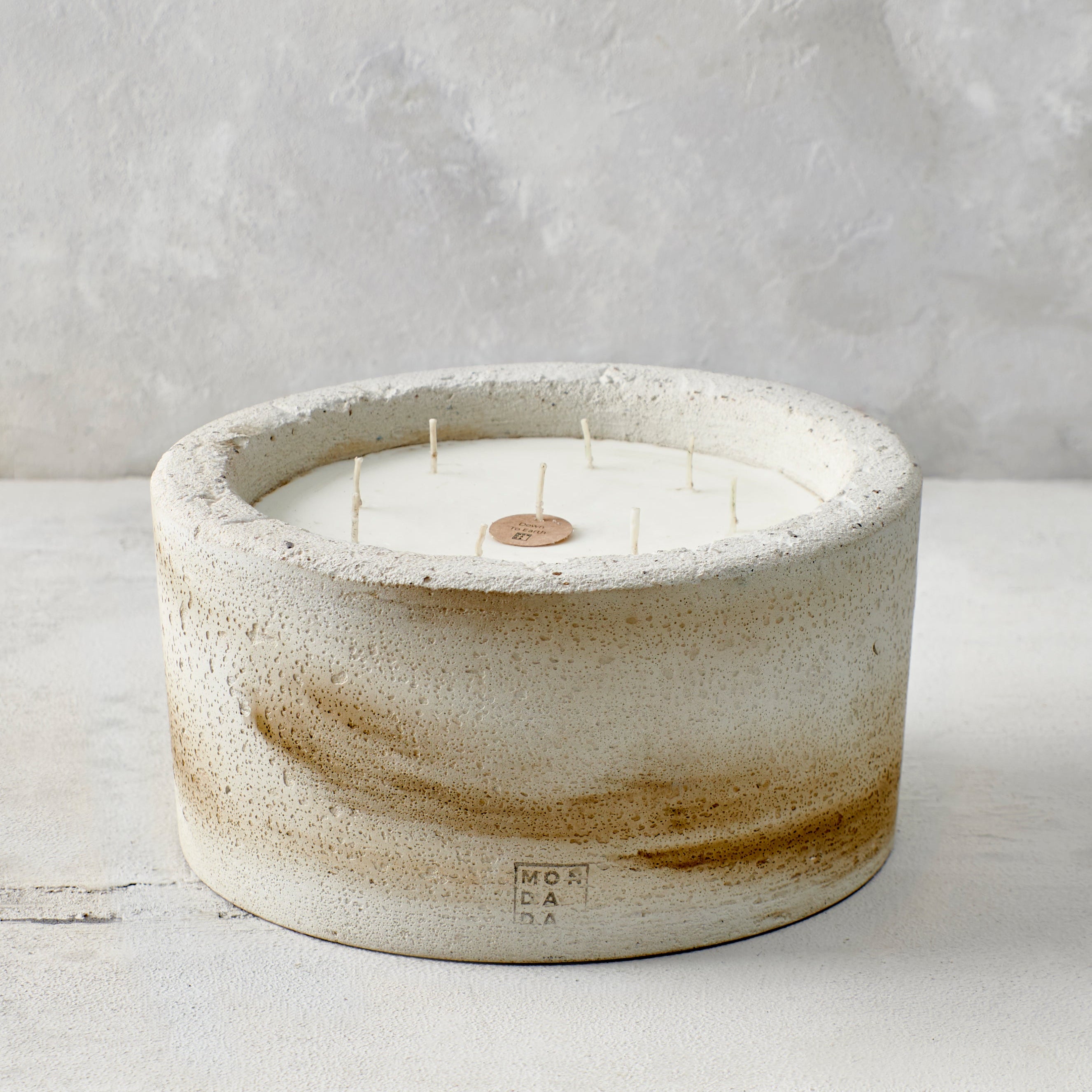 XL INDOOR MINÉREL  CANDLE - ECRU