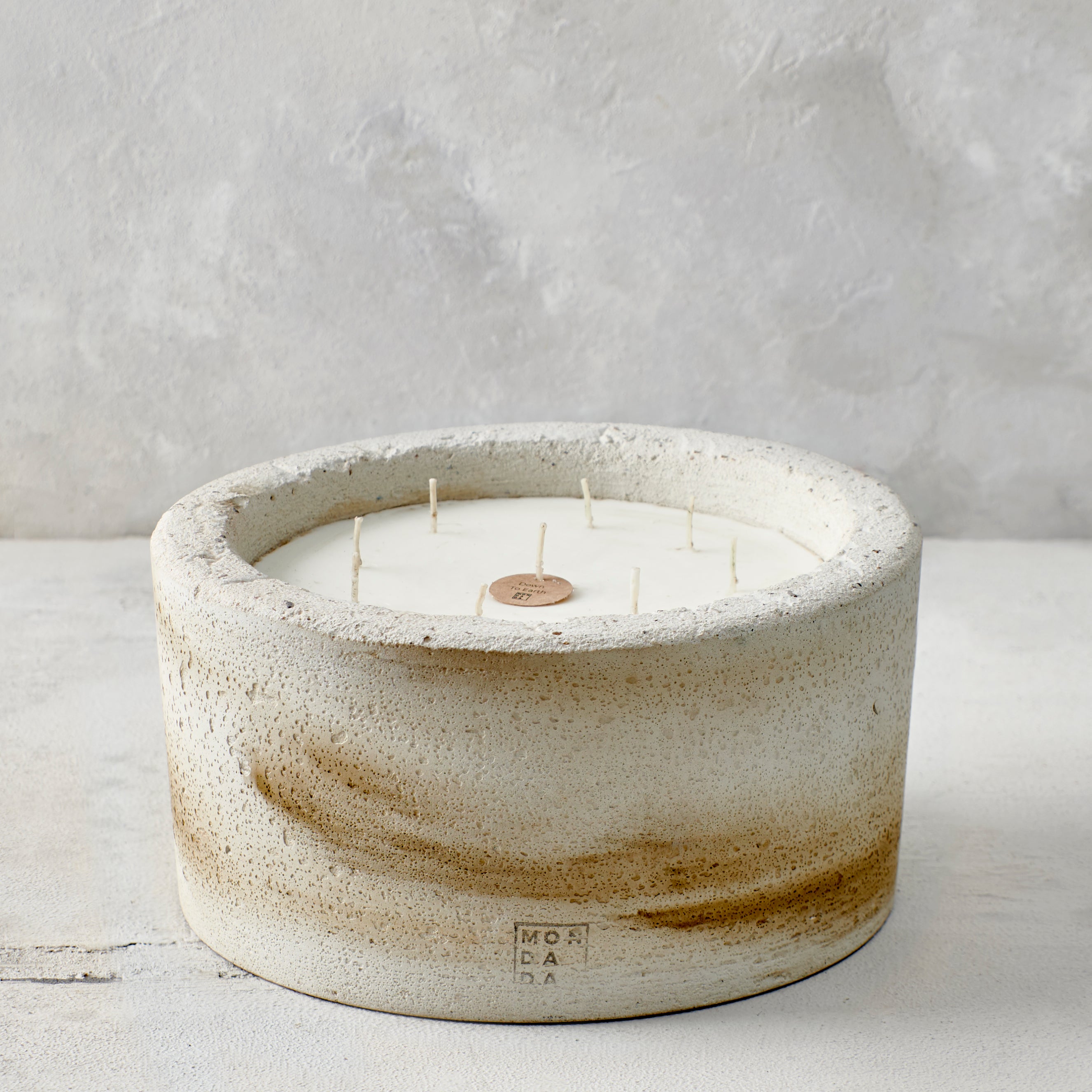 XL INDOOR MINÉREL  CANDLE - ECRU