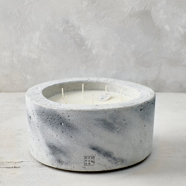 XL INDOOR MINÉREL  CANDLE - GREY