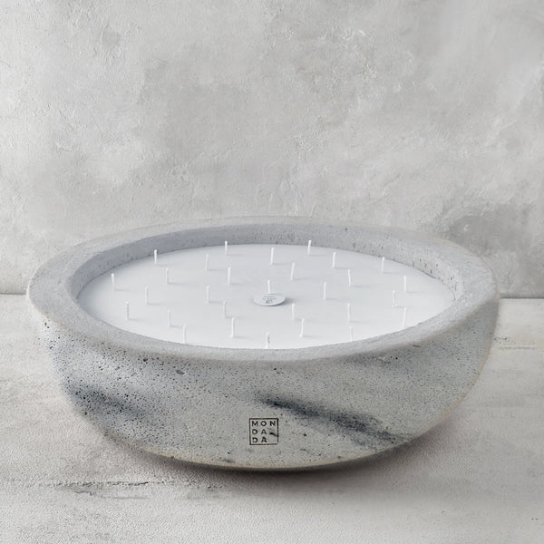 XXXL  INDOOR MINÉREL CANDLE - GREY
